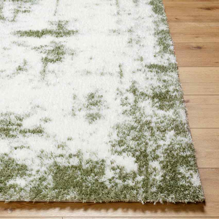 Carlise Modern Dark Moss Area Rug