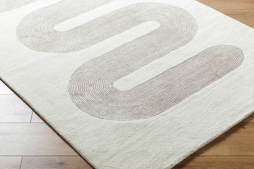 Carla Modern Taupe Area Rug