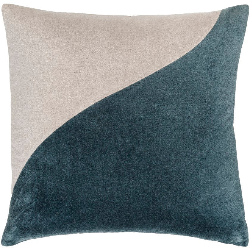 Devoris Light Grey Pillow Cover