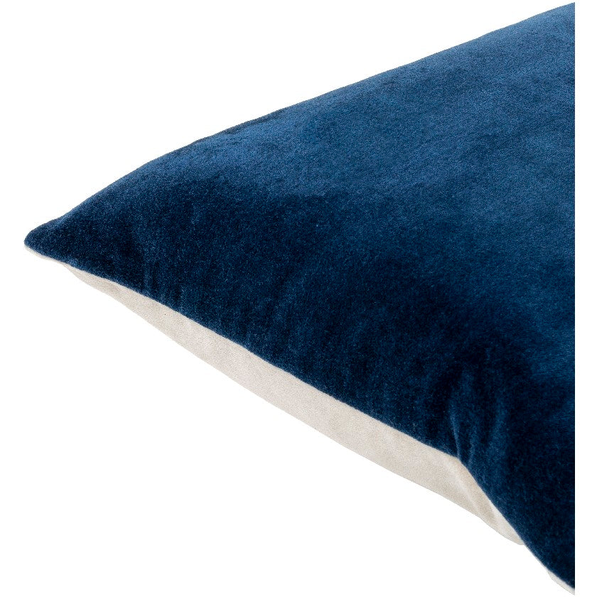 Devoris Marine Blue Pillow Cover