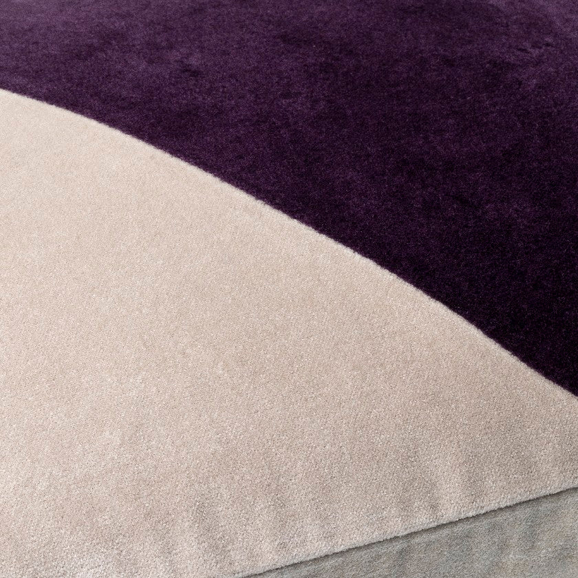 Devoris Dark Purple Pillow Cover