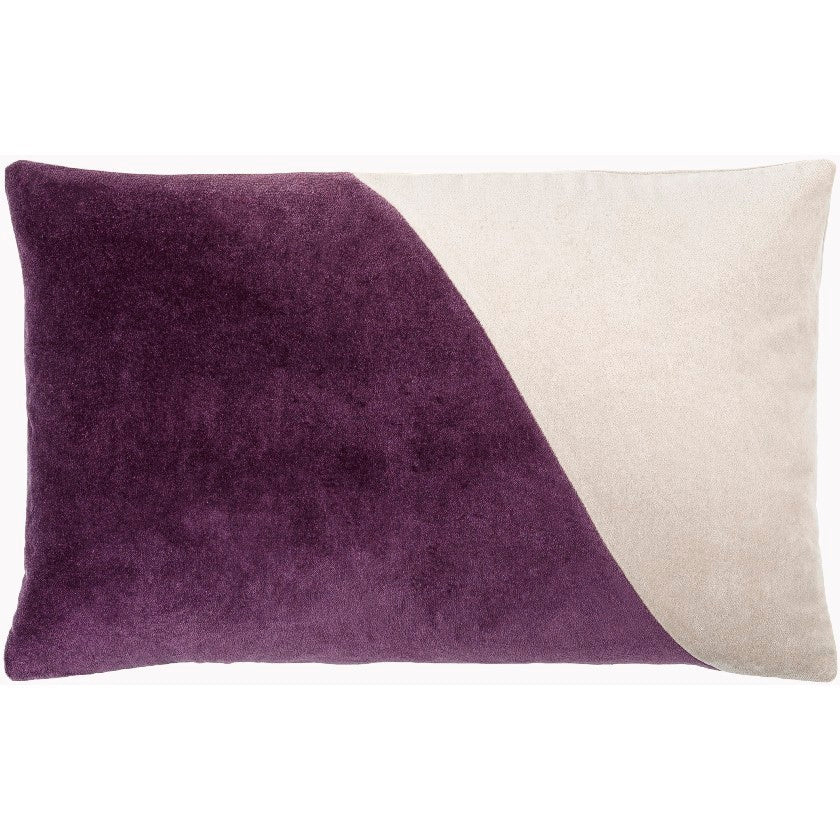Devoris Dark Purple Pillow Cover