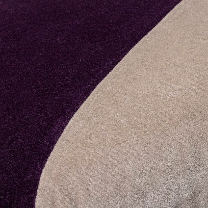 Devoris Dark Purple Pillow Cover