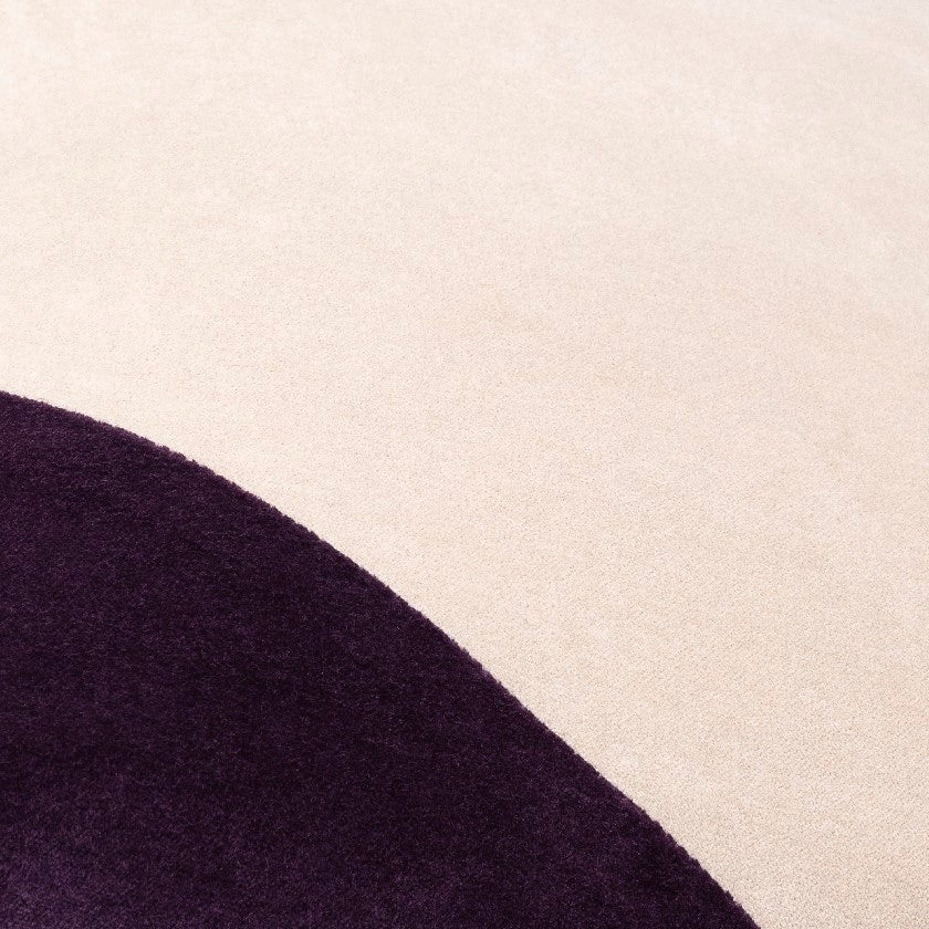 Natane Dark Purple Pillow Cover