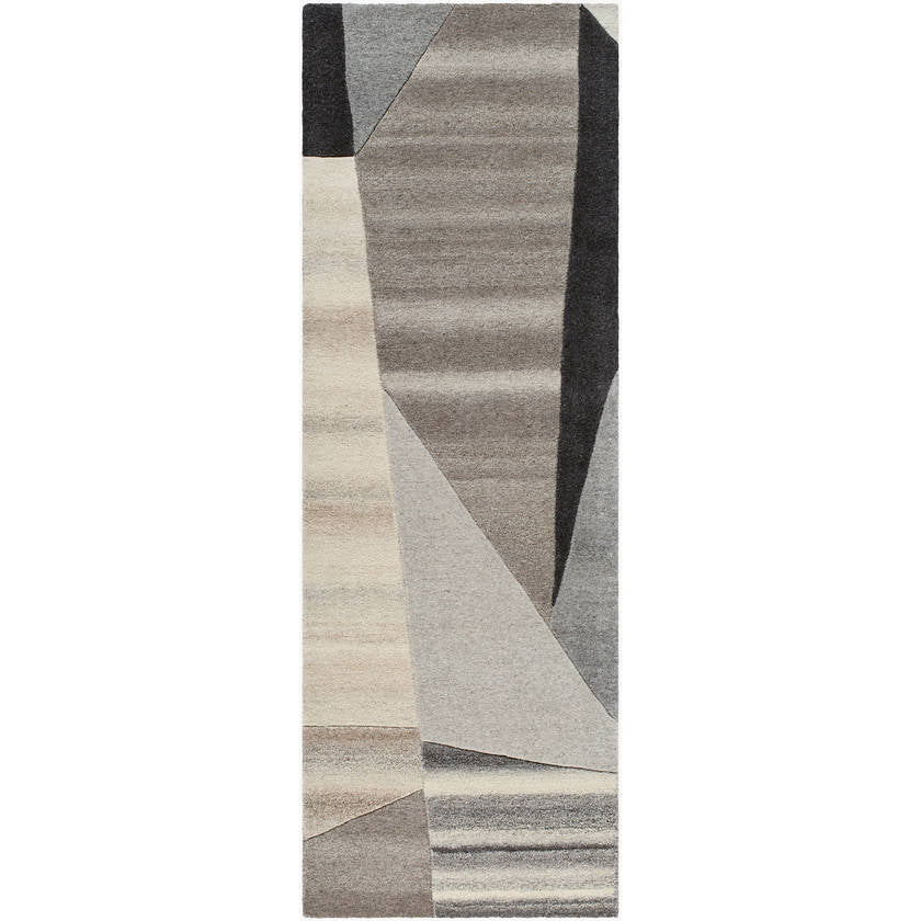 Lollum Modern Metallic - Silver Area Rug