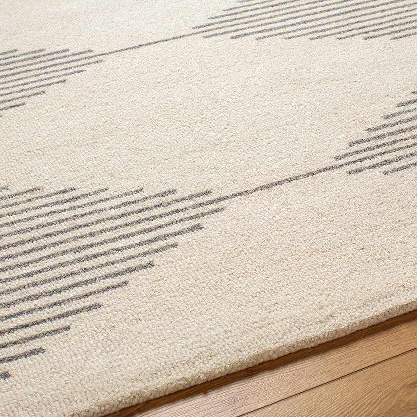 Kerkhof Modern Light Beige Area Rug
