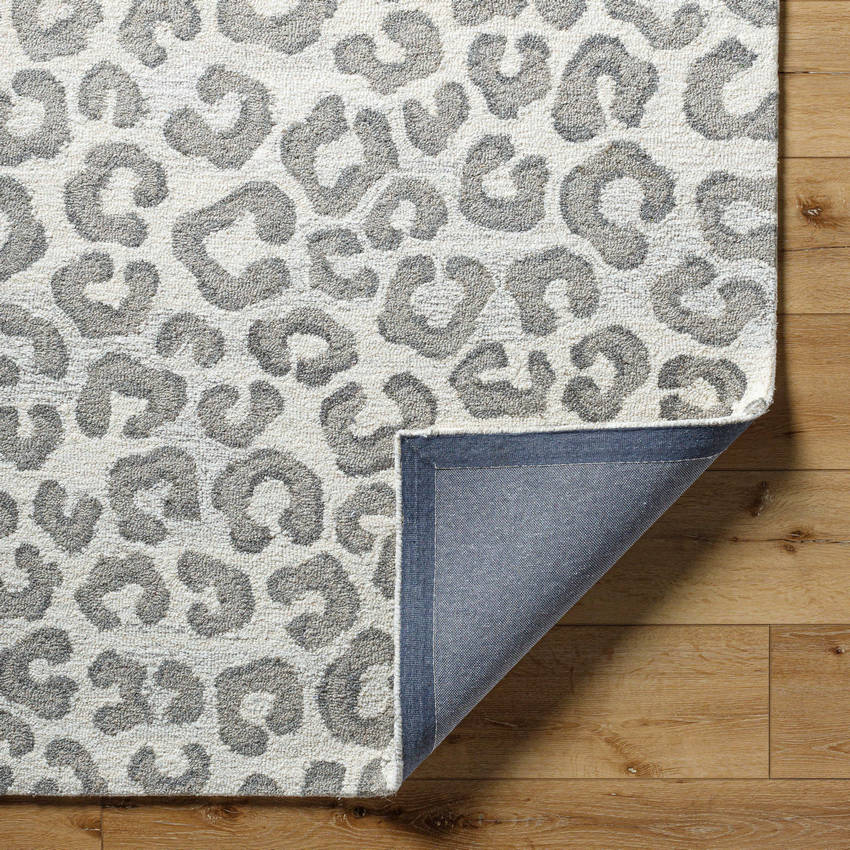 Gualberto Modern Light Silver Area Rug