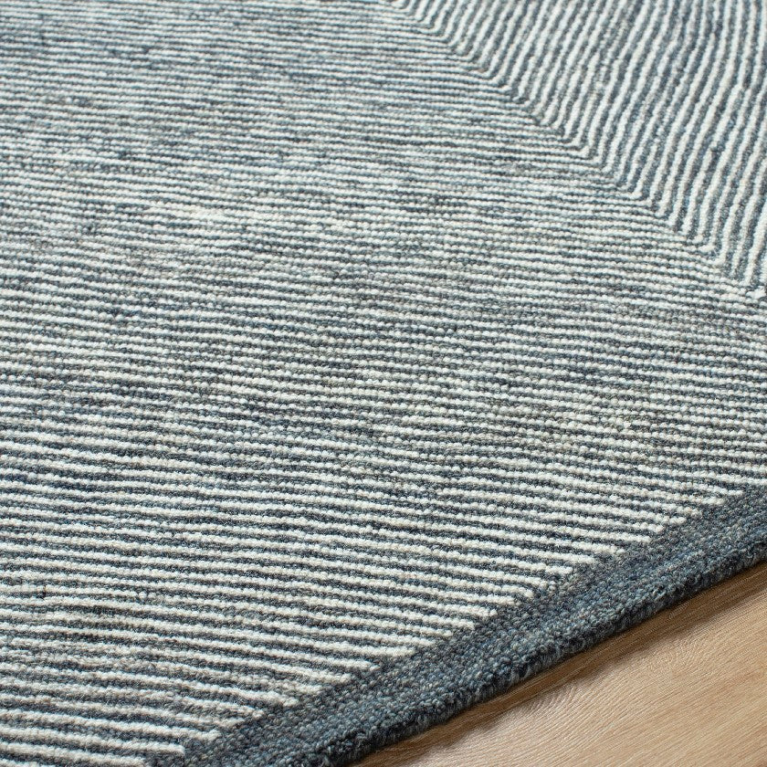Montel Modern Cream/Black Area Rug