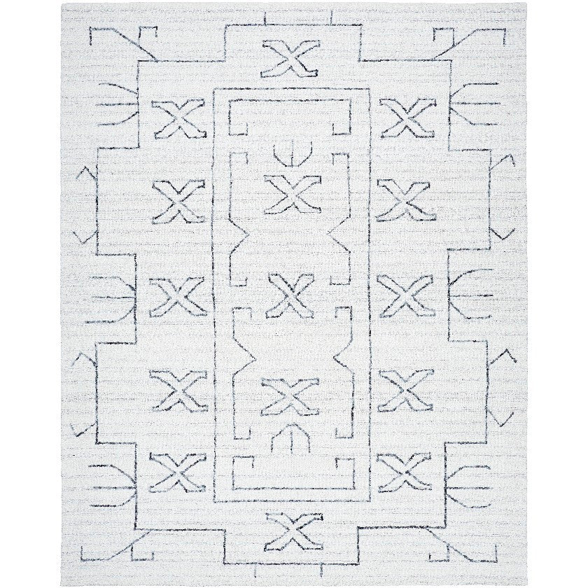 Deann Modern Light Slate Area Rug