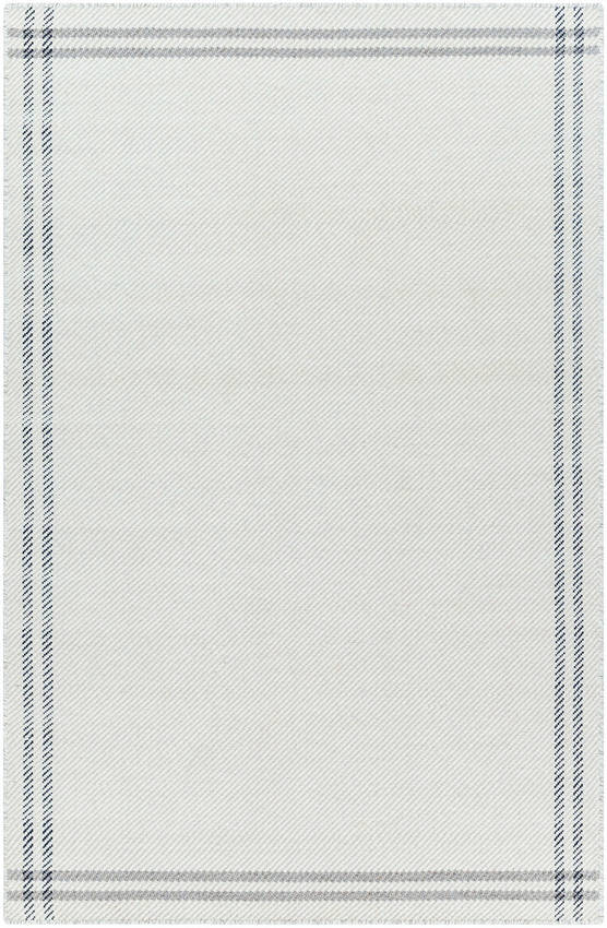 Janmichael Cottage Light Silver/Charcoal Area Rug