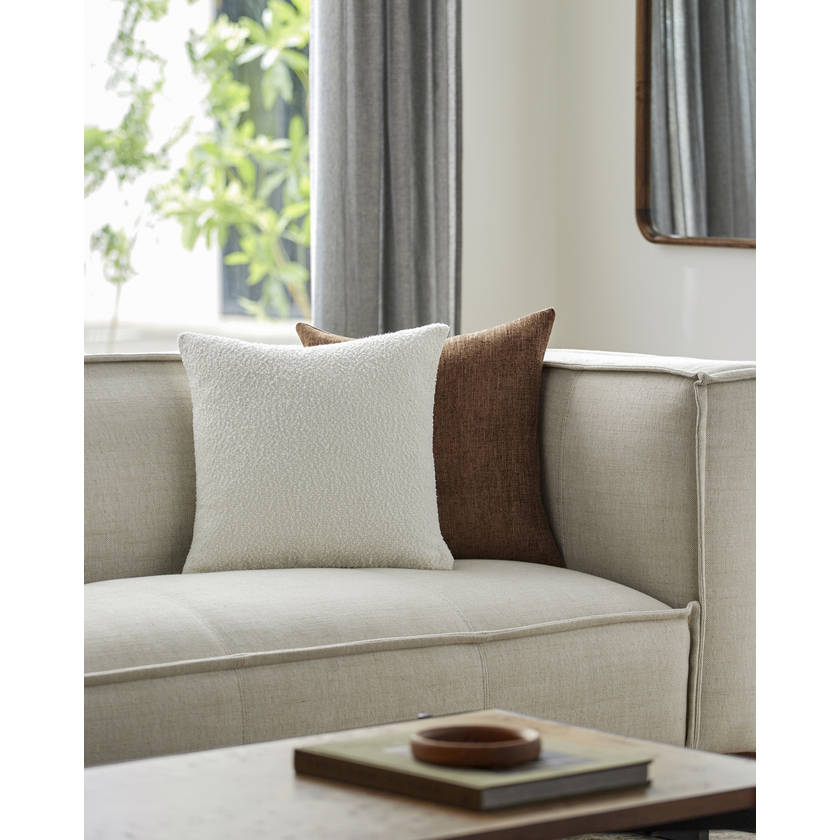 Cleophus White Pillow Cover