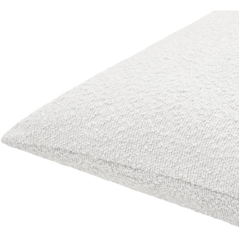 Cleophus Light Silver Pillow Cover