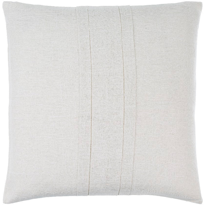 Takeria Light Silver Pillow Cover