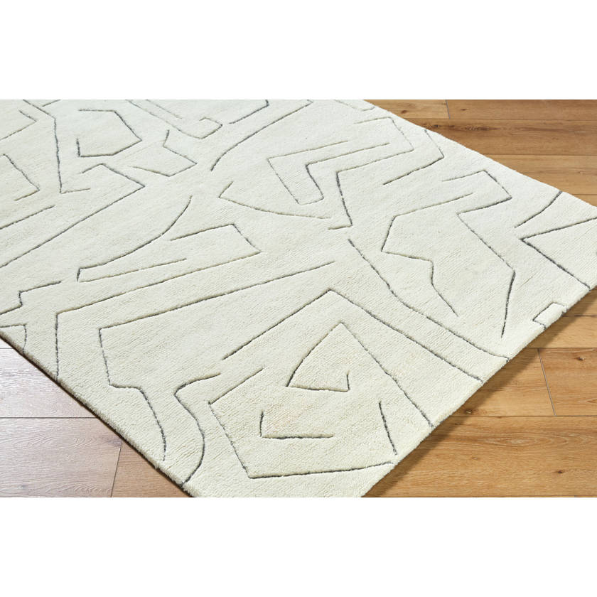 Jillienne Modern Pearl Area Rug