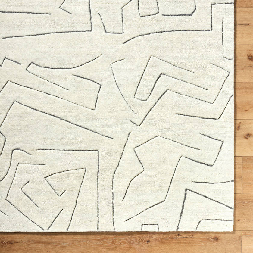 Jillienne Modern Pearl Area Rug