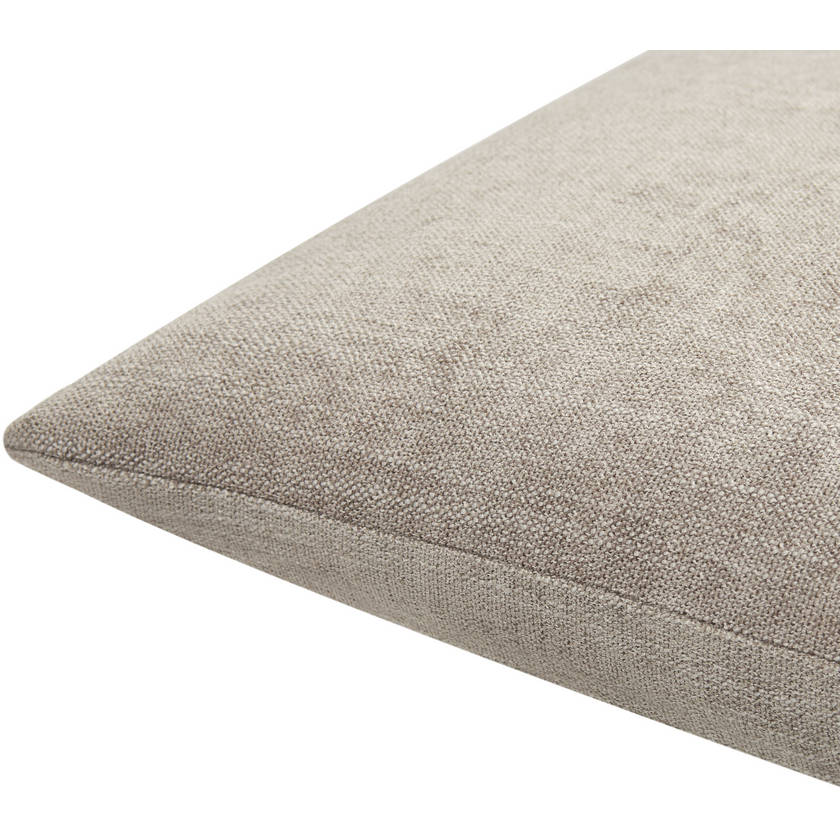 Demarkus Warm Grey Pillow Cover
