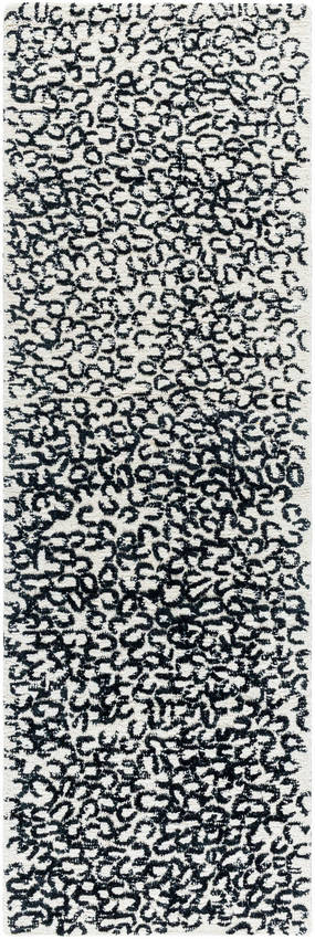 Meriah Modern Black/Cream Area Rug