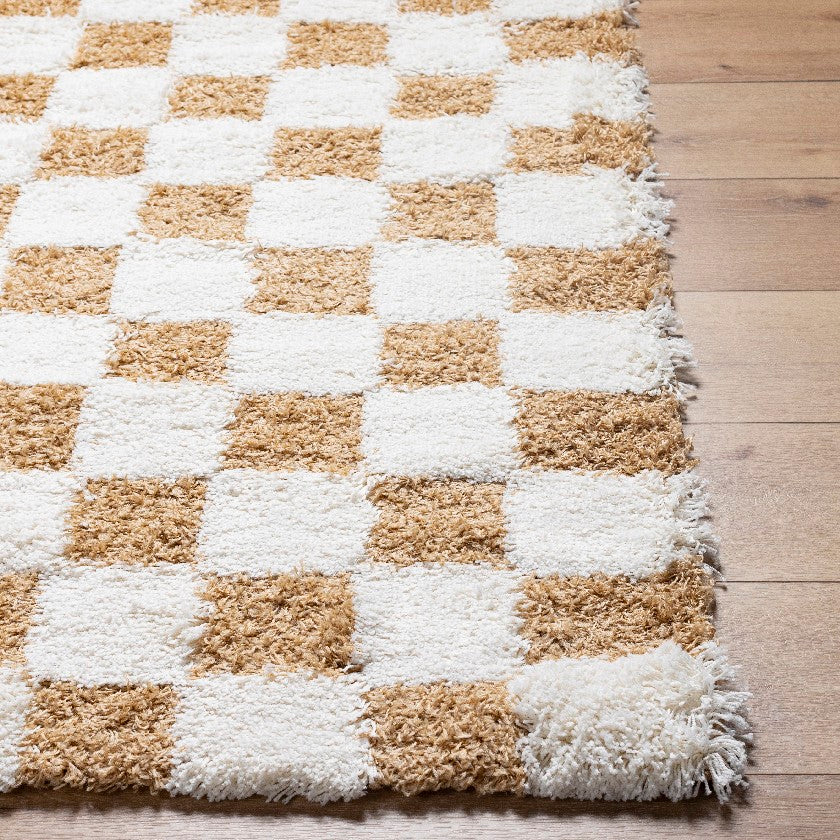 Bondurant Modern Mustard Area Rug