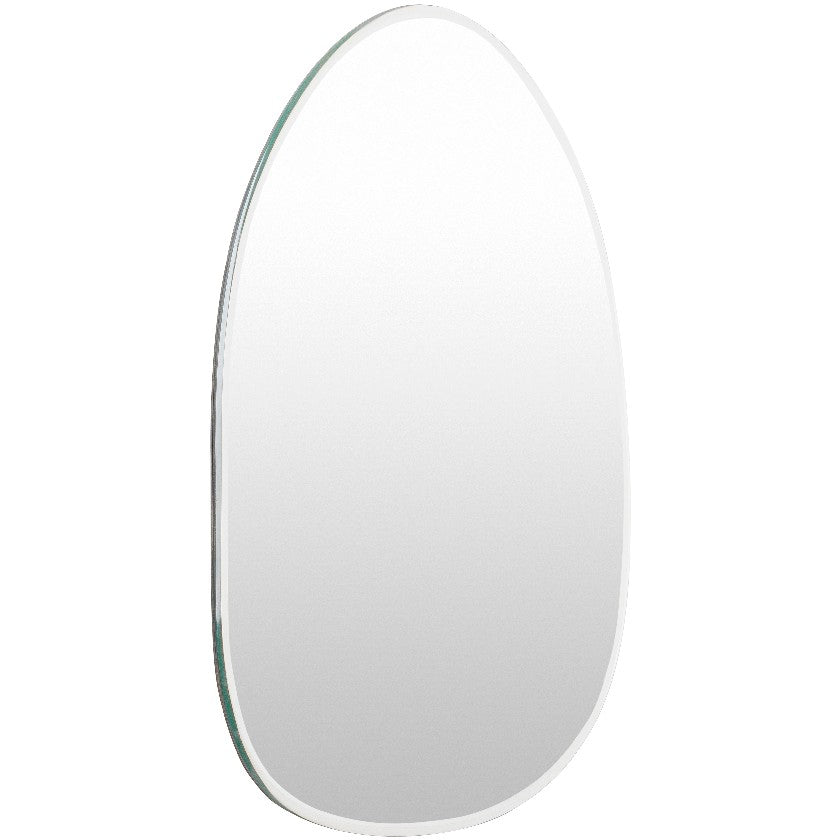 Sian Modern Light Silver Wall Mirror