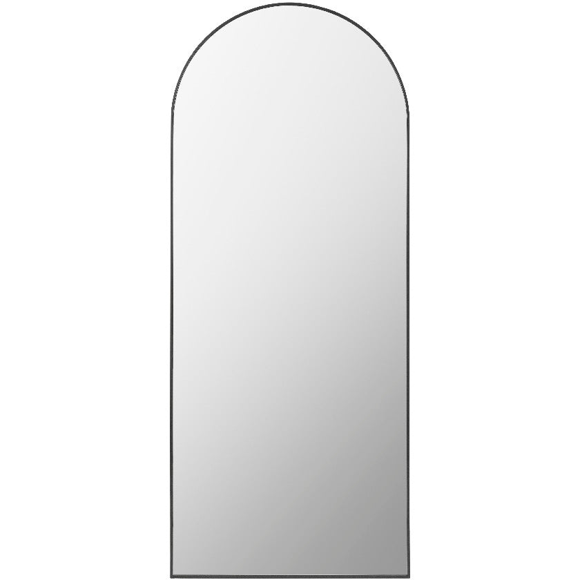 Vania Modern Black Wall Mirror