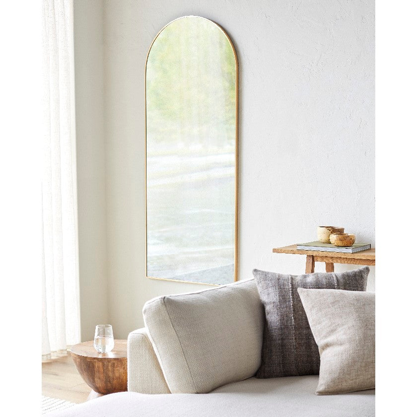 Vania Modern Gold Wall Mirror