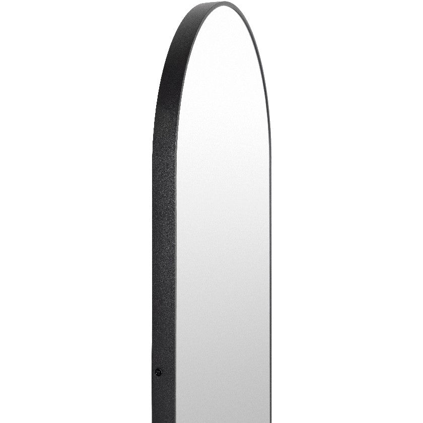 Vannesa Modern Black Wall Mirror