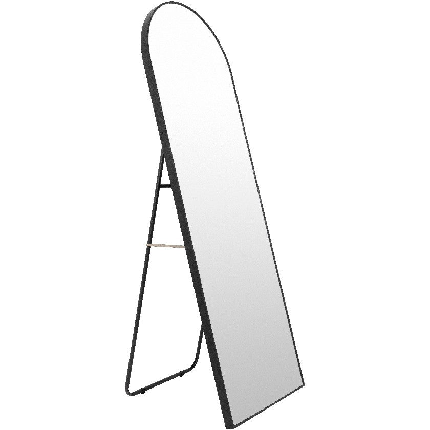 Vannesa Modern Black Wall Mirror