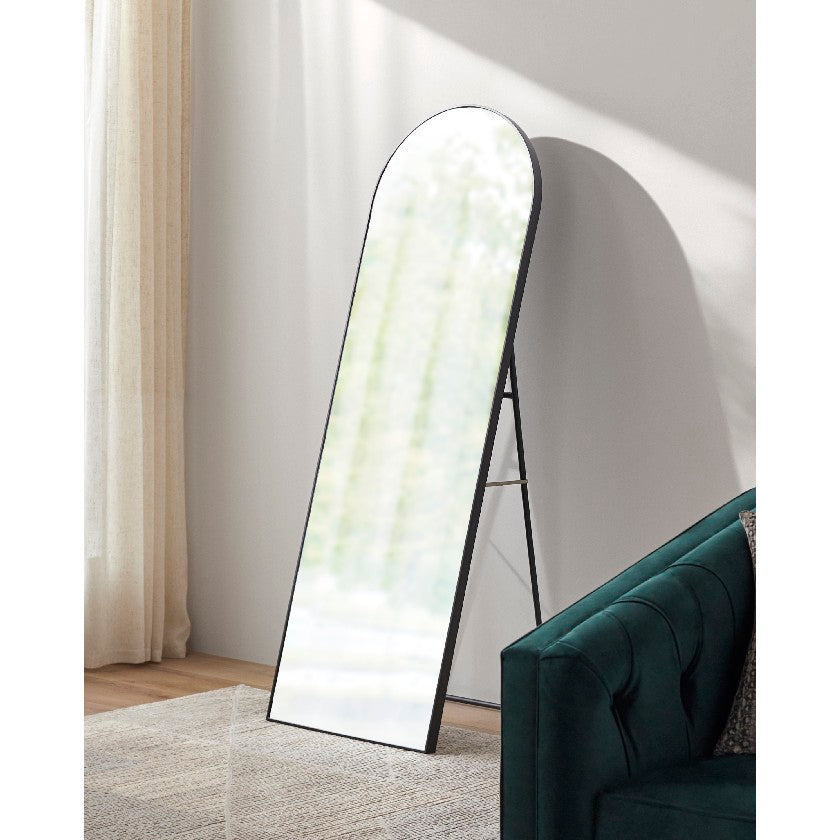 Vannesa Modern Black Wall Mirror