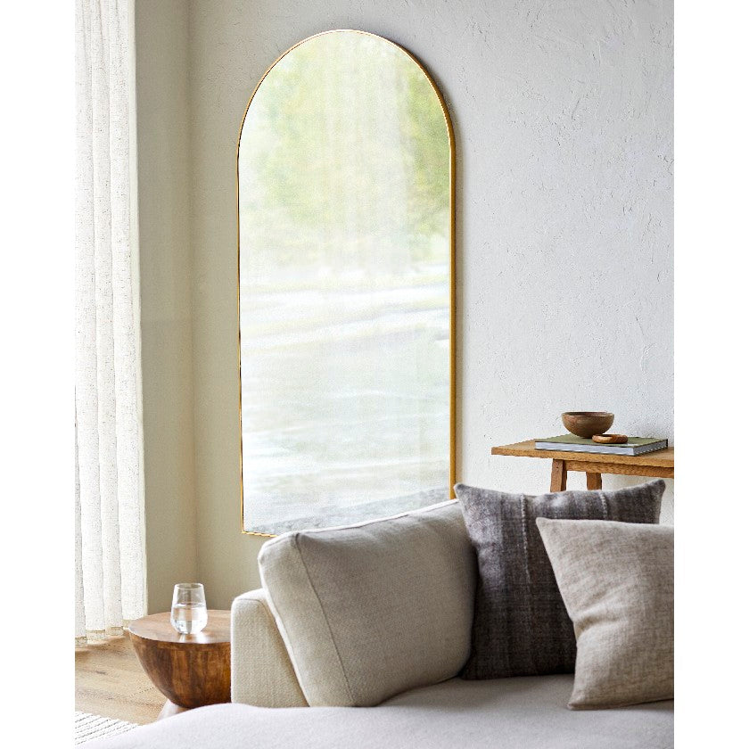 Vannesa Modern Gold Wall Mirror