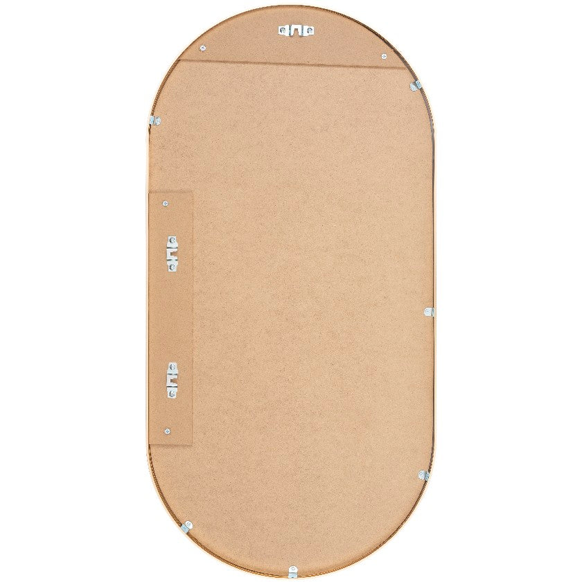 Soyla Modern Gold Wall Mirror