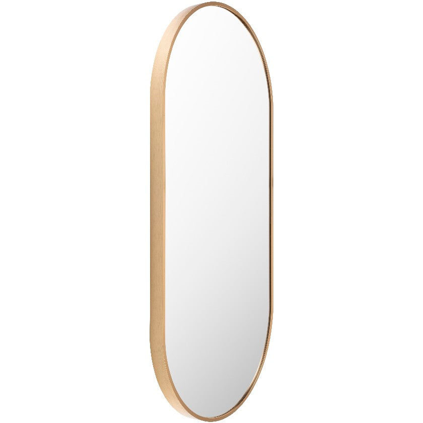 Soyla Modern Gold Wall Mirror