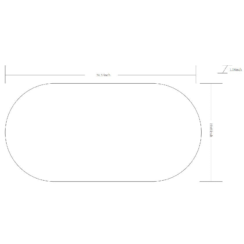 Soyla Modern White Wall Mirror