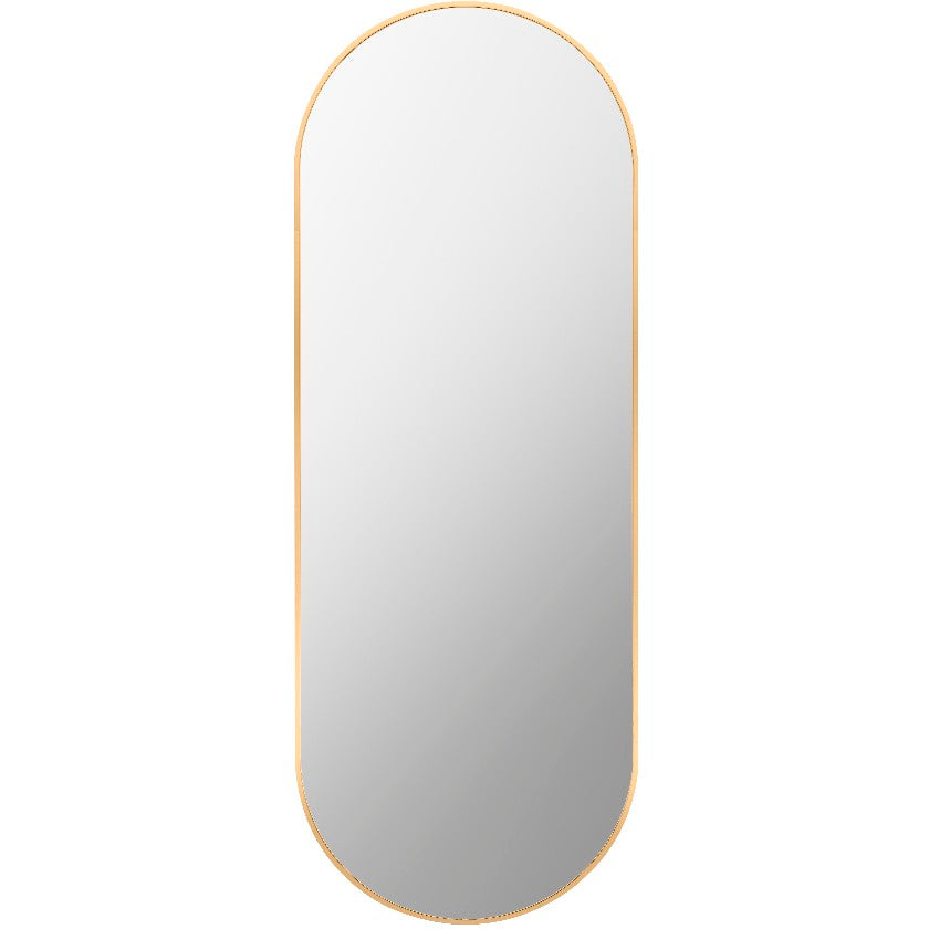 Ellyn Modern Gold Wall Mirror