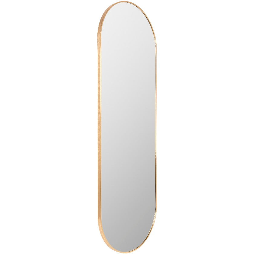 Ellyn Modern Gold Wall Mirror