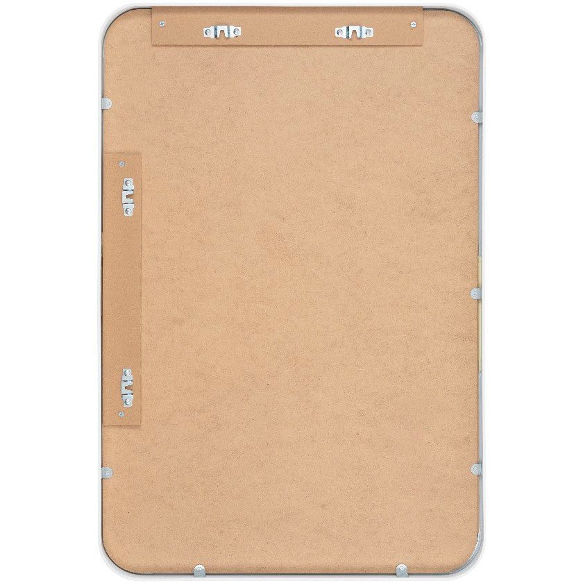 Renna Modern White Wall Mirror