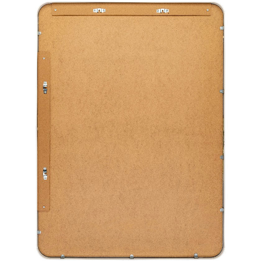 Renna Modern White Wall Mirror