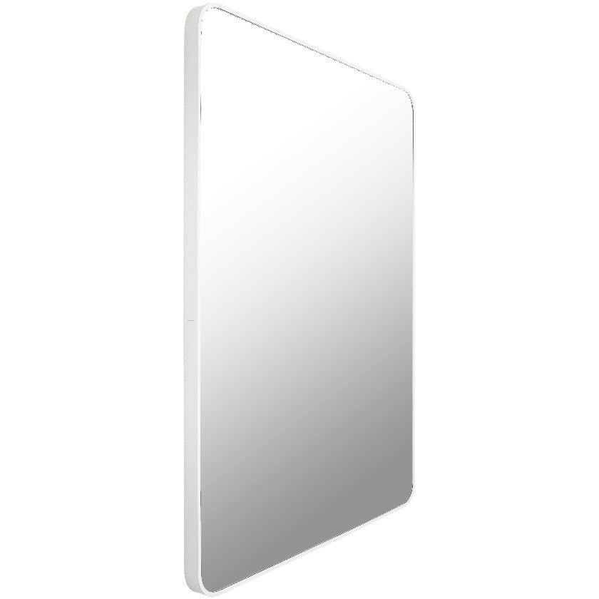Renna Modern White Wall Mirror