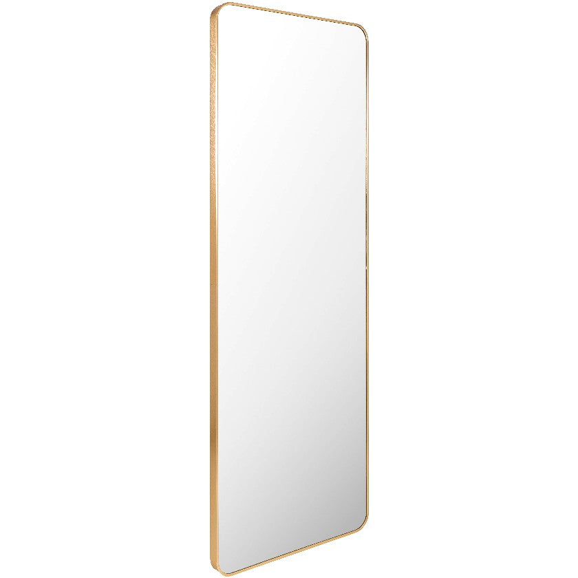 Shantaya Modern Gold Wall Mirror