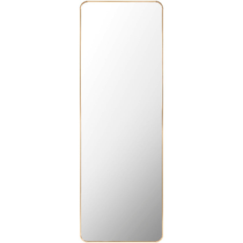 Shantaya Modern Gold Wall Mirror