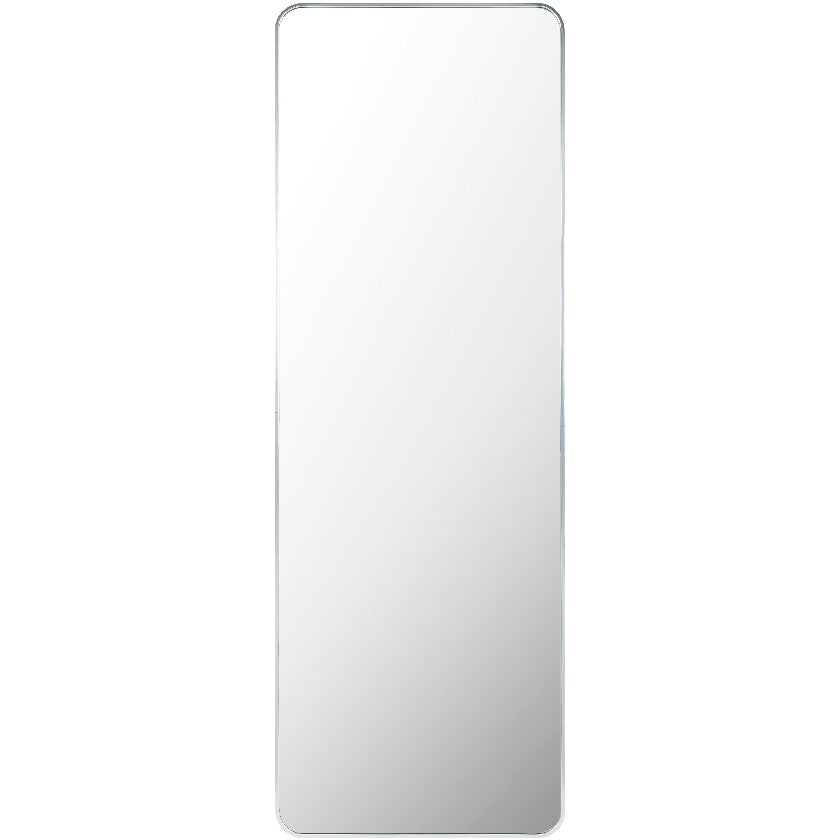 Shantaya Modern Metallic Silver Wall Mirror