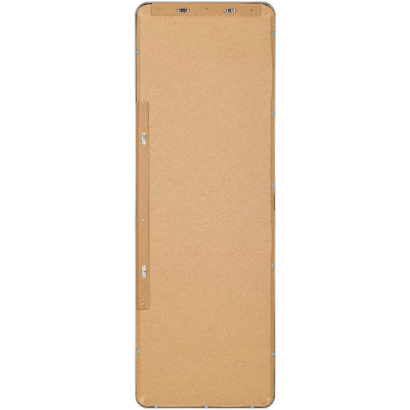 Shantaya Modern Metallic Silver Wall Mirror