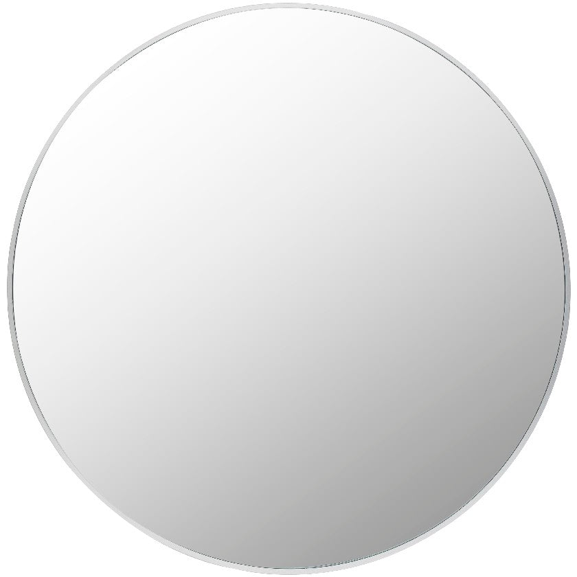 Jarron Modern White Wall Mirror