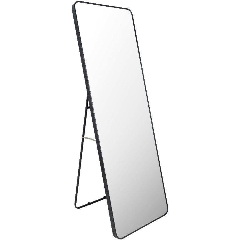 Jackline Modern Black Wall Mirror