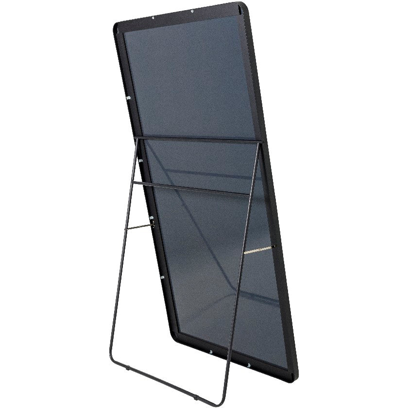 Jackline Modern Black Wall Mirror