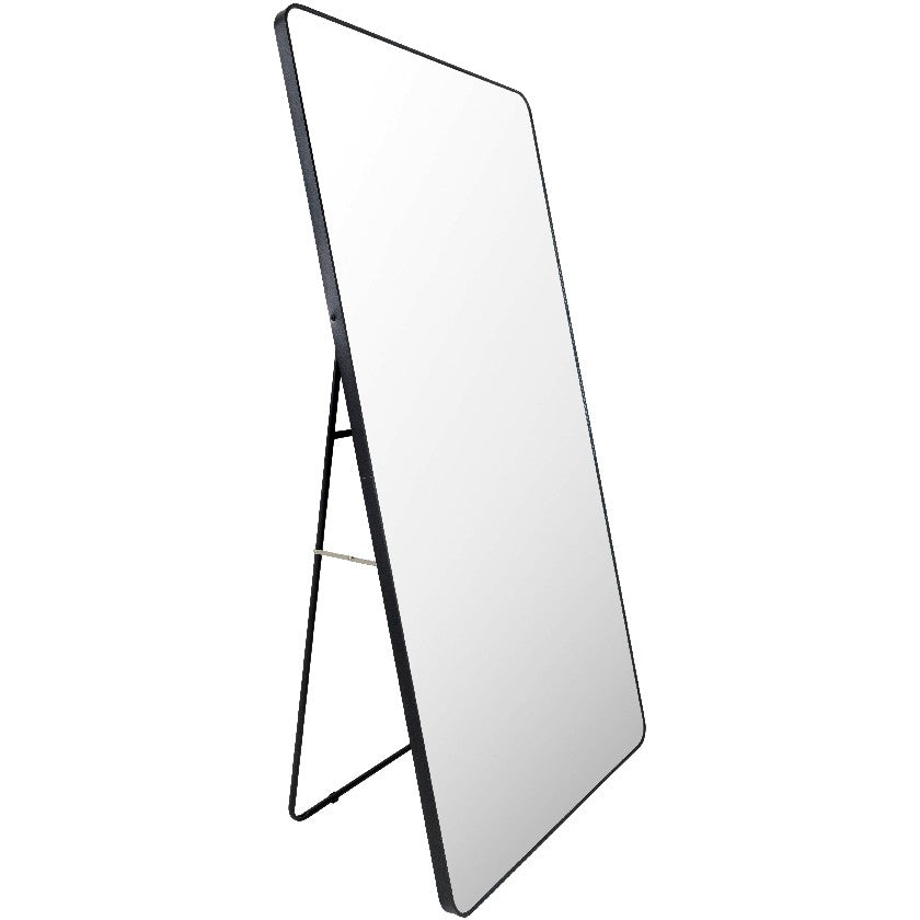 Jackline Modern Black Wall Mirror