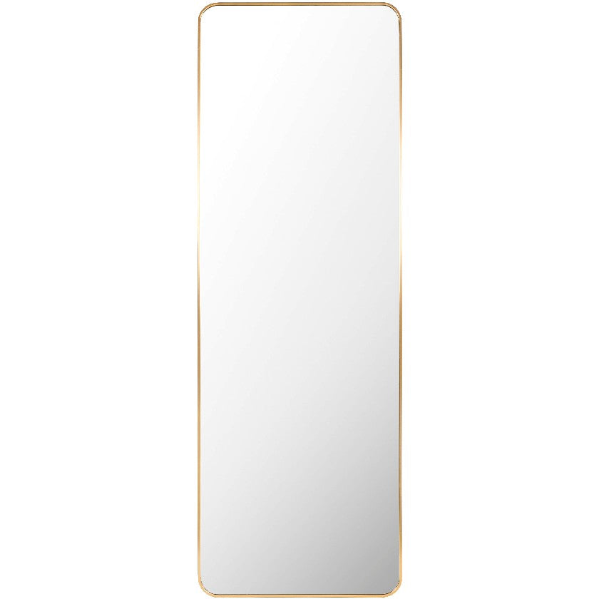 Jackline Modern Gold Wall Mirror
