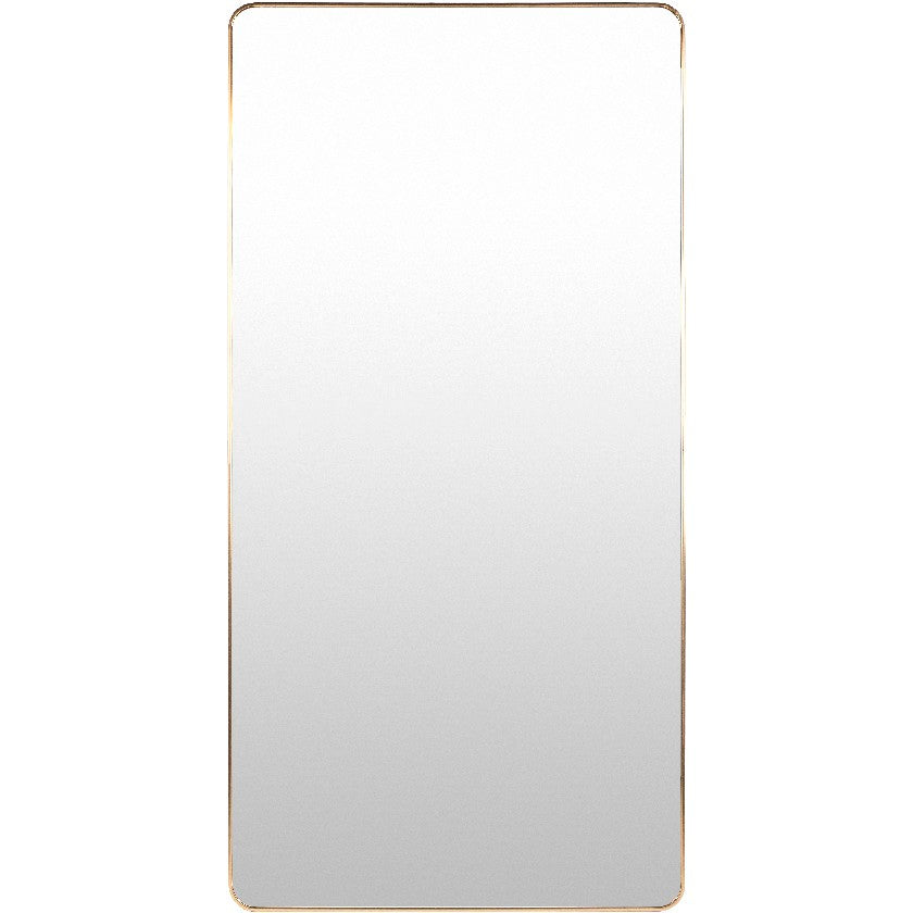 Jackline Modern Gold Wall Mirror