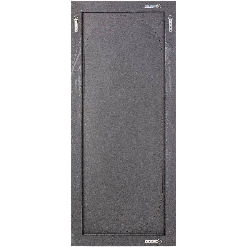 Ladawna Global Black Wall Mirror