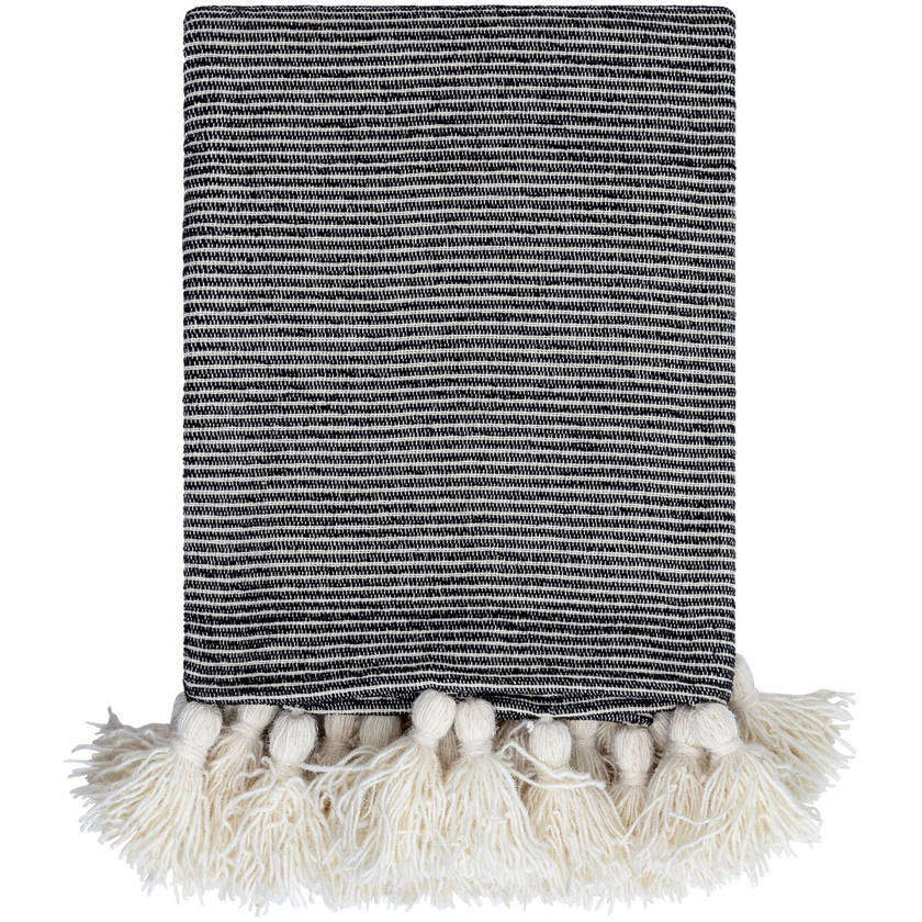 Kapri Light Beige/Black Throw - Becki Owens x Livabliss