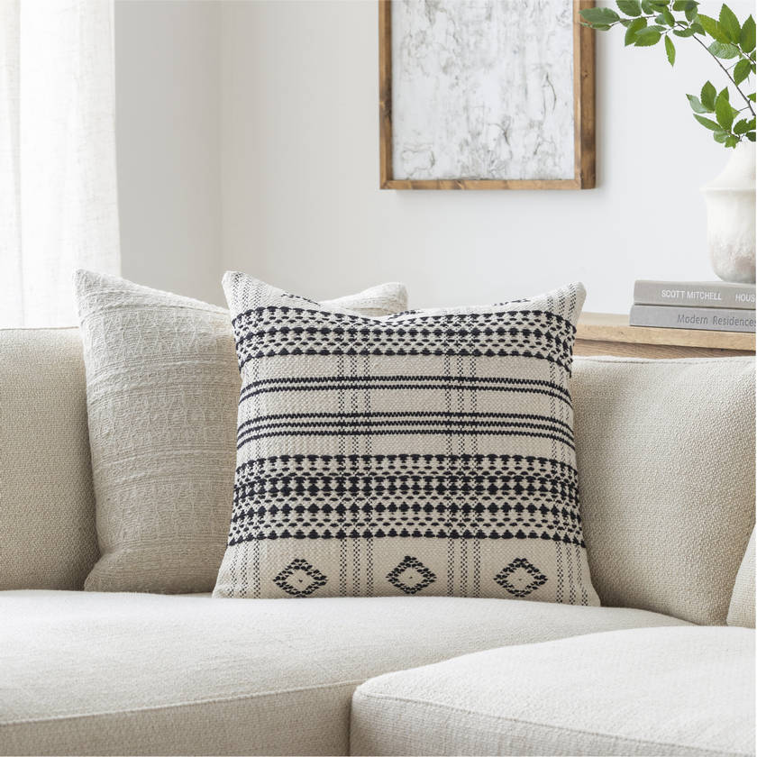 Myrna Light Beige Pillow Cover - Becki Owen x Livabliss